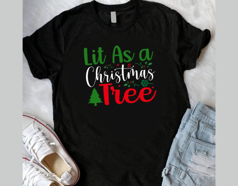 Christmas T-Shirt Design, Best Christmas T-shirt, Christmas T-Shirt Bundle