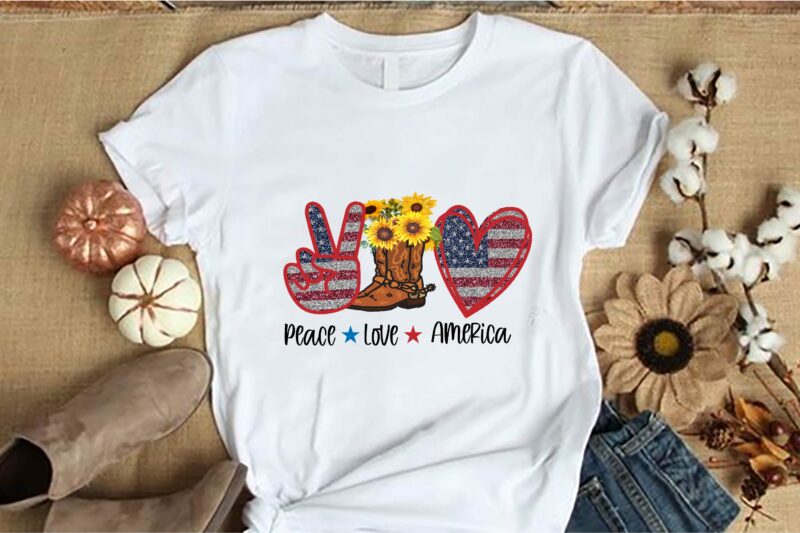 Love Veterans Sublimation T-shirt Bundle