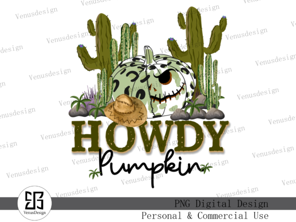 Howdy fall sublimation design