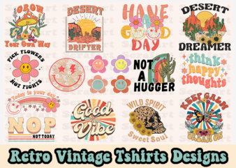 Retro Vintage T-shirts Designs, Retro Shirt Design