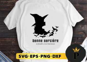 Mauvaise Sorcière Bonne Sorcière Meilleur Ami Halloween svg, halloween silhouette svg, halloween svg, witch svg, halloween ghost svg, halloween clipart, pumpkin svg files, halloween svg png graphics