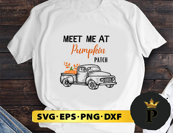 Meet Me At Pumpkin Patch svg, halloween silhouette svg, halloween svg, witch svg, halloween ghost svg, halloween clipart, pumpkin svg files, halloween svg png graphics