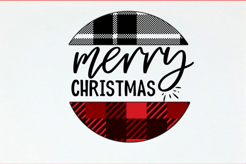 Christmas Round Sign SVG Bundle