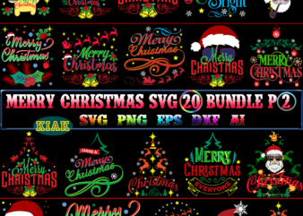 Merry Christmas SVG 20 Bundle Part 2, Christmas Bundle, Christmas Bundles, Christmas SVG Bundle, Christmas SVG Bundles, Bundles Christmas, Bundle Christmas, Bundle Christmas SVG, Bundle Merry Christmas, Xmas Bundle, Xmas