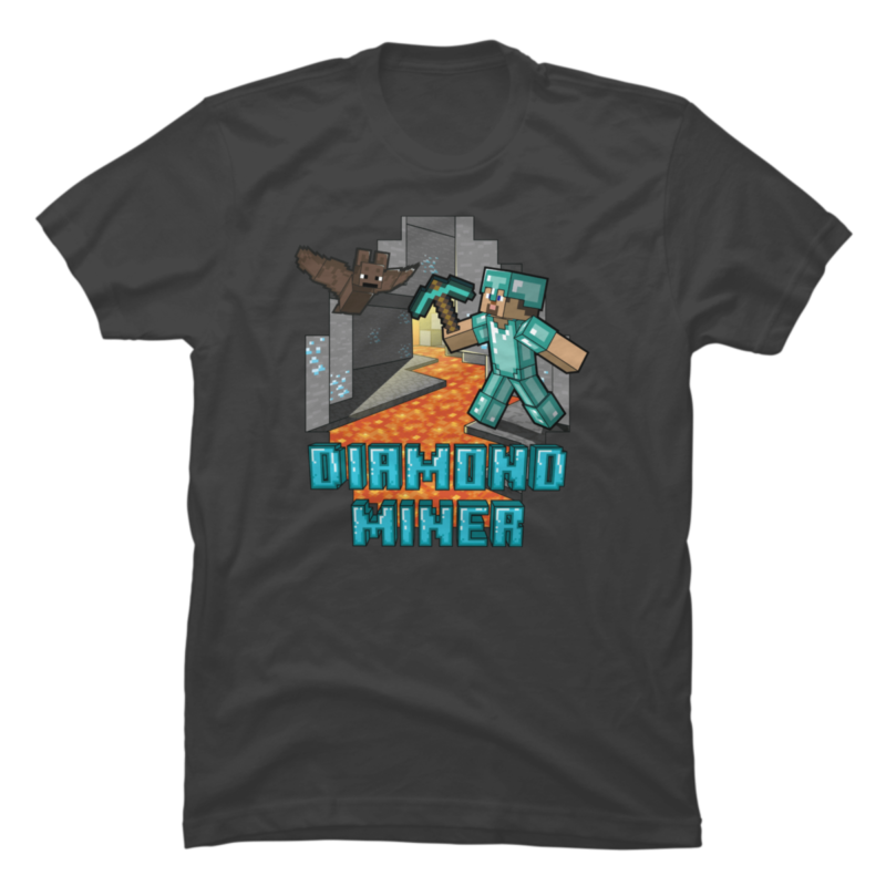 15 Minecraft png t-shirt designs bundle for commercial use part 2