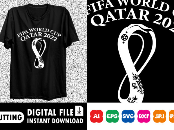 Fifa world cup qatar 2022 shirt print template t shirt graphic design