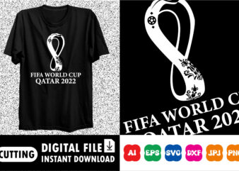 FIFA world cup Qatar 2022 shirt print template