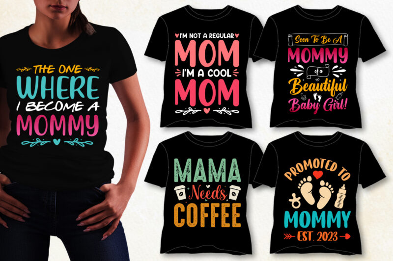 Mom T-Shirt Design Bundle,mom t-shirt design, dog mom t shirt design, best mom t shirt design, cat mom t shirt design, all star mom t shirt designs, mom t shirt