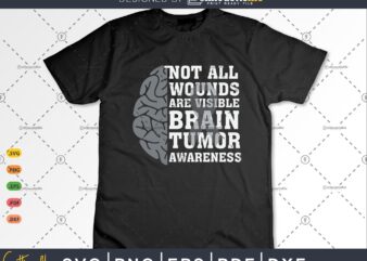 Not All Wounds Are Visible Brain Tumor Awareness