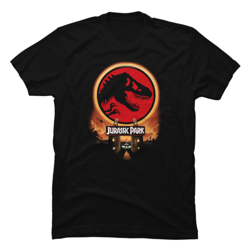 15 JurassicPark PNG T-shirt Designs Bundle For Commercial Use Part 3