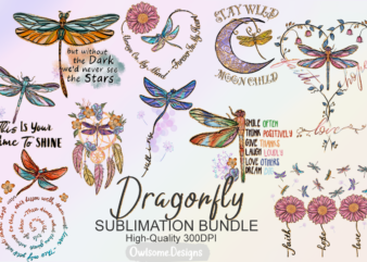 Dragonfly Sublimation Bundle