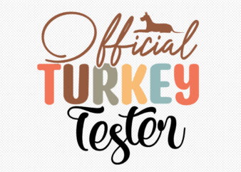 Official Turkey Tester SVG