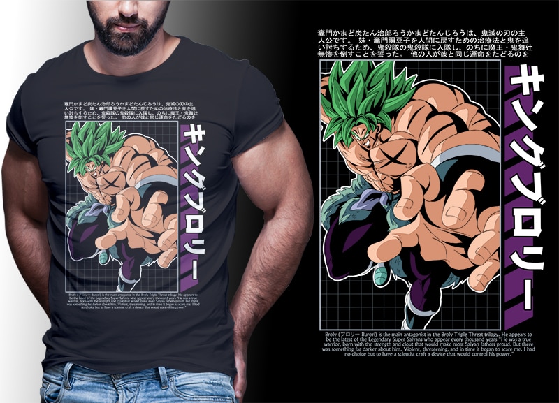 ANIME PART#5 DRAGONBALL EDITION TSHIRT DESIGNS BUNDLE