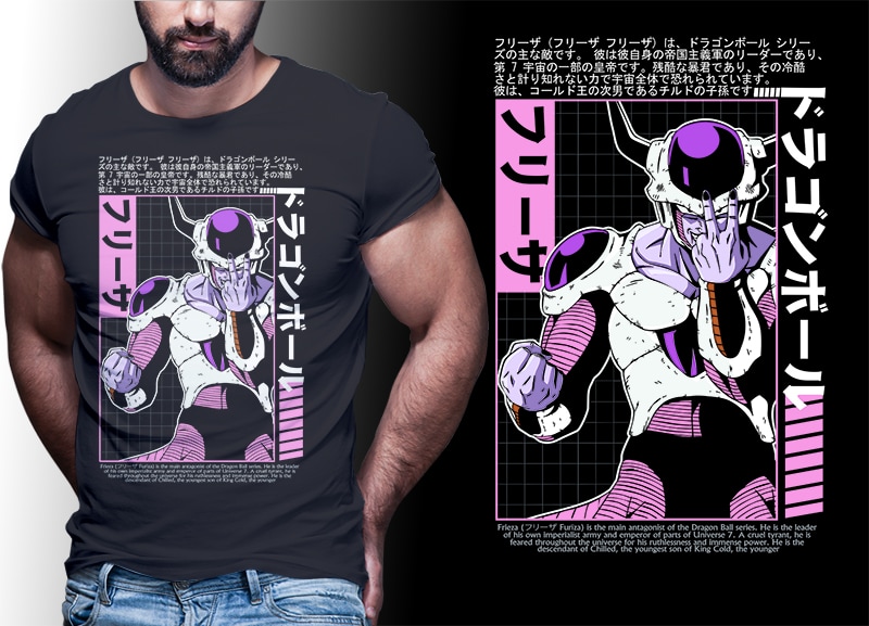 ANIME PART#5 DRAGONBALL EDITION TSHIRT DESIGNS BUNDLE