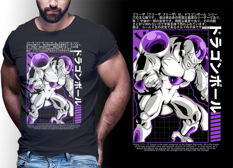 ANIME PART#5 DRAGONBALL EDITION TSHIRT DESIGNS BUNDLE