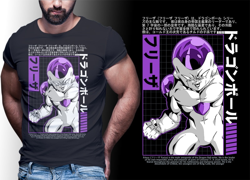 ANIME PART#5 DRAGONBALL EDITION TSHIRT DESIGNS BUNDLE