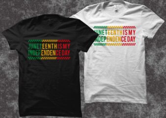 Juneteenth is my indepedence day t shirt design – Juneteenth svg – Black History month t shirt design – Freedom day t shirt design – Black power t shirt design