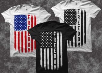 Freedom, US flag illustration, 4th of july svg, USA flag svg, American flag distressed t shirt design,us flag svg, USA flag svg, 4th of july t shirt design, veteran svg,