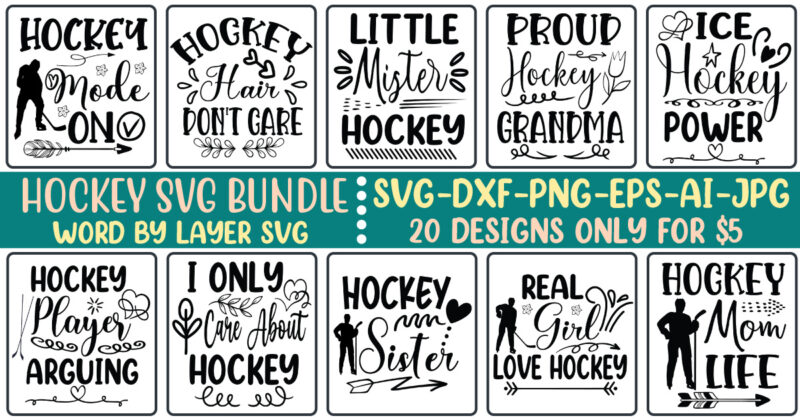 hockey svg t-shirt design bundle vol.4 hockey,hockey t-shirt, hockey svg, hockey t-shirt design, hockey svg cut files, hockey design, hockey vector,hockey stick svg, hockey svg, hockey mom svg, hockey dad