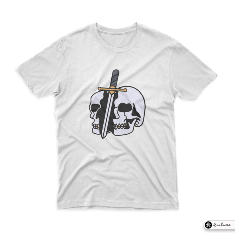 Skulls, Cross, Swords  Production Ready Artwork for T-Shirt Printing