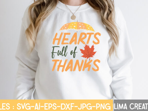 Hearts fall of thanks t-shirt design,retro fall svg, fall svg bundle, autumn svg, thanksgiving svg, fall svg design, autumn bundle,fall svg bundle, fall svg, autumn svg, thanksgiving svg, fall svg