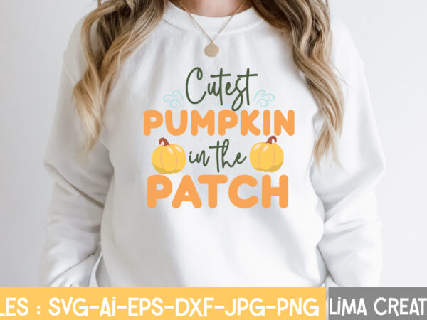 Cutest pumpkin in the patch t-shirt design,retro fall svg, fall svg bundle, autumn svg, thanksgiving svg, fall svg design, autumn bundle,fall svg bundle, fall svg, autumn svg, thanksgiving svg, fall