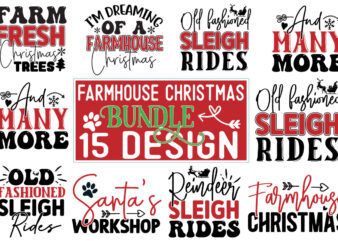 Farmhouse Christmas Design Bundle