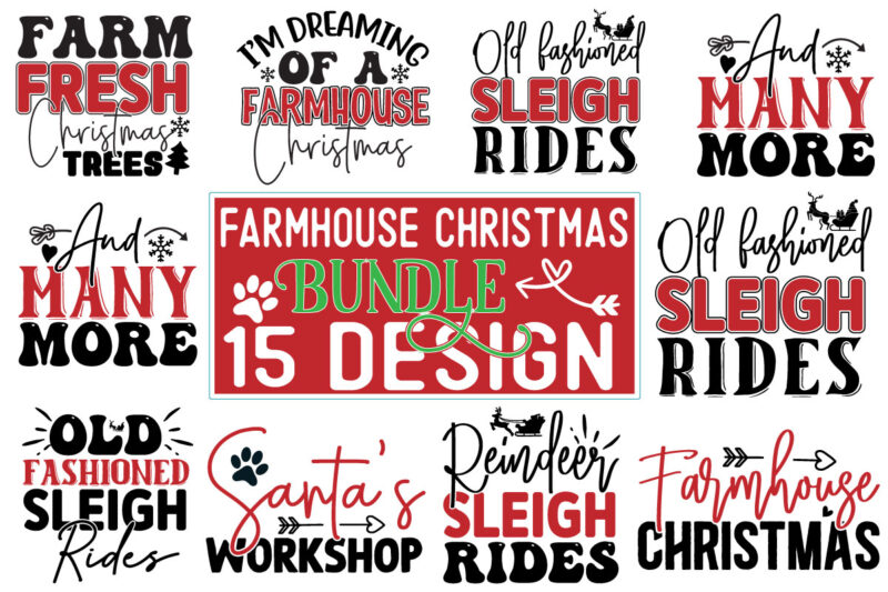 Christmas SVG Bundle 100 Design