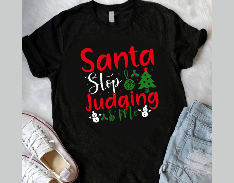 Christmas T-Shirt Design, Best Christmas T-shirt, Christmas T-Shirt Bundle