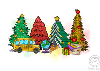 School, Teacher Christmas Tree PNG Christmas