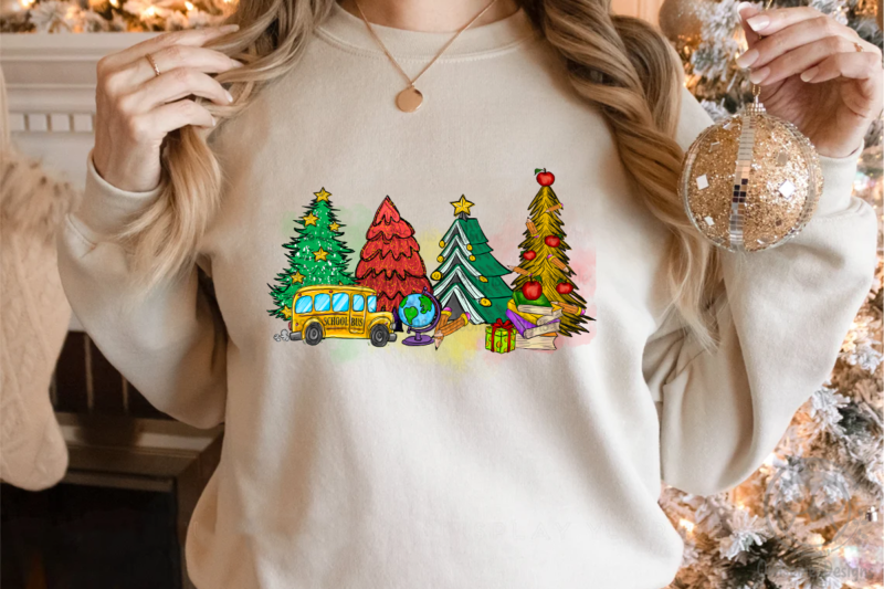 Christmas Tree Sublimation Bundle