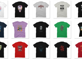 15 Harry Potter png t-shirt designs bundle for commercial use part 1
