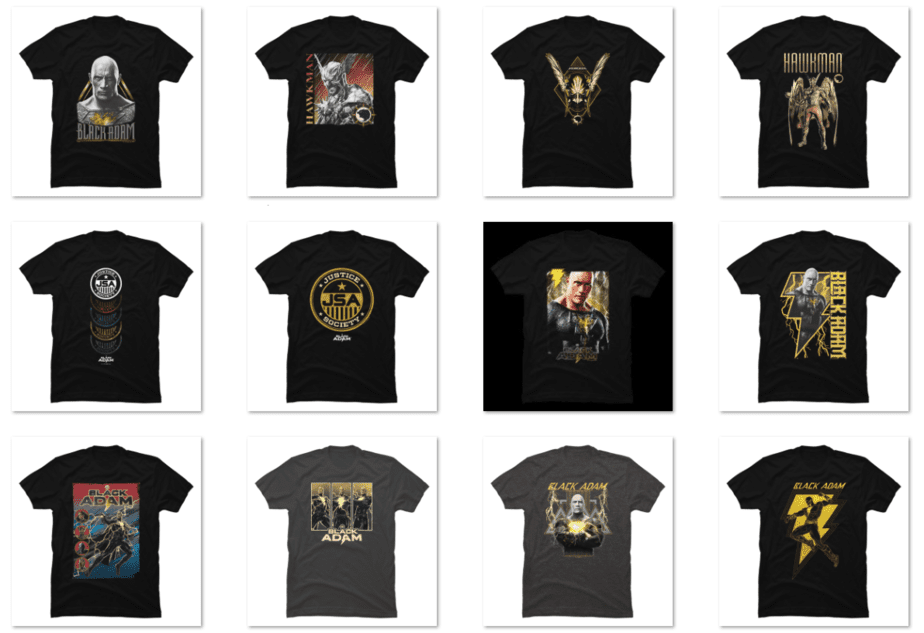 13 black adam png t-shirt designs bundle for commercial use part 2 ...