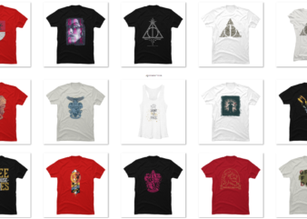 15 Harry Potter png t-shirt designs bundle for commercial use part 2