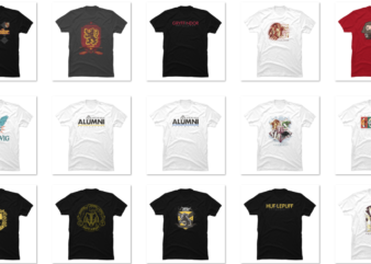 15 Harry Potter png t-shirt designs bundle for commercial use part 3