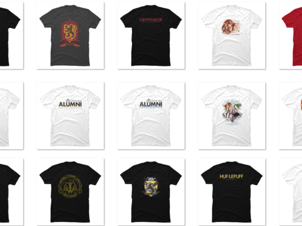 15 harry potter png t-shirt designs bundle for commercial use part 3