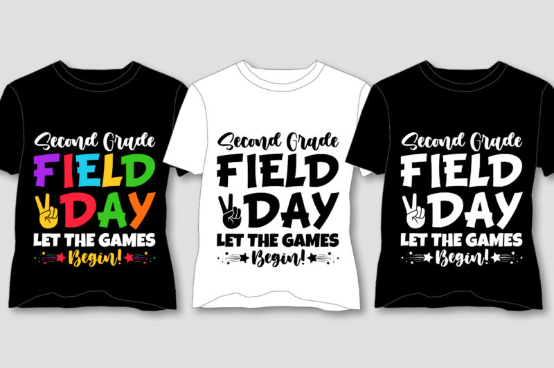Field Day T-Shirt Design Bundle