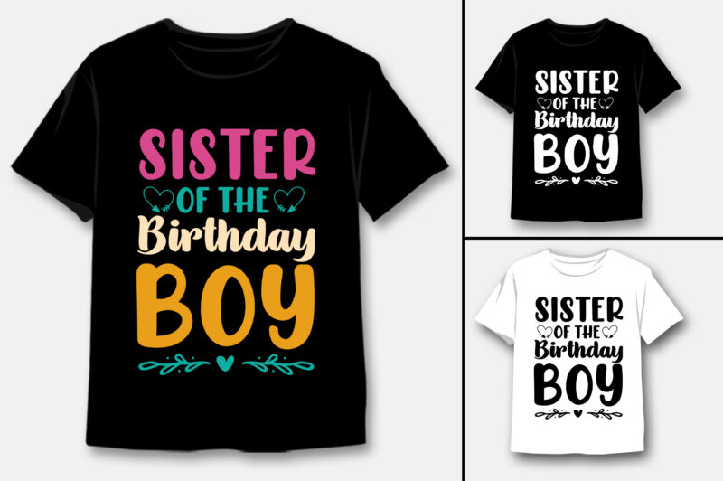 Boy T-Shirt Design Bundle