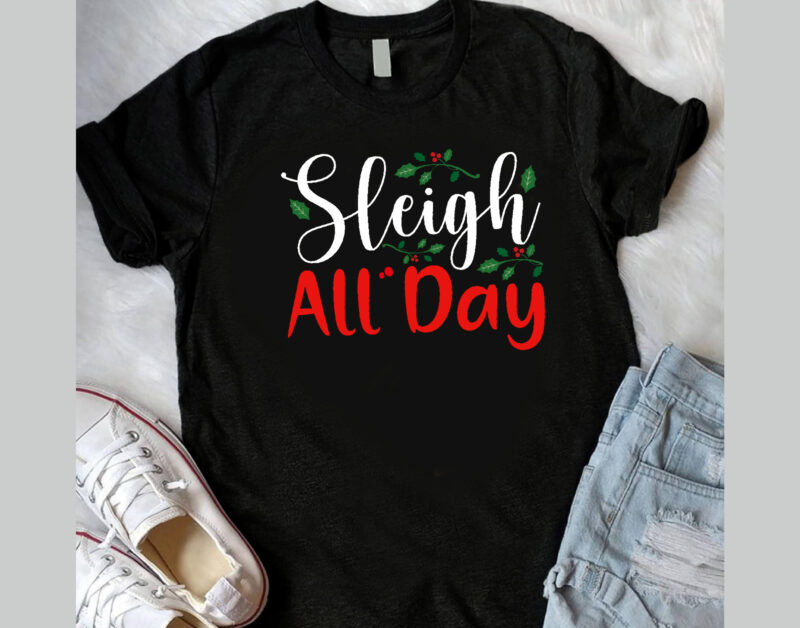 Christmas T-Shirt Design, Best Christmas T-shirt, Christmas T-Shirt Bundle