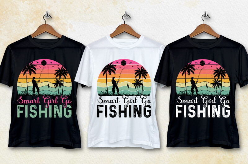 Fishing T-Shirt Design Bundle