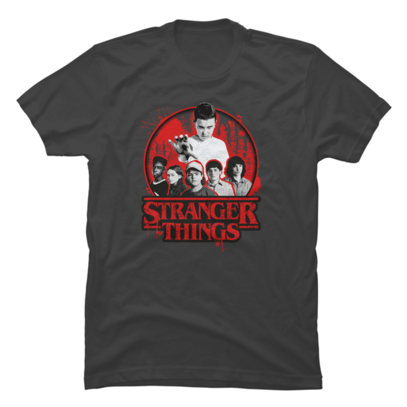 15 StrangerThings PNG T-shirt Designs Bundle For Commercial Use Part 3