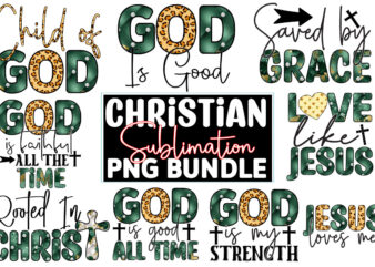 Christian Sublimation Design Bundle