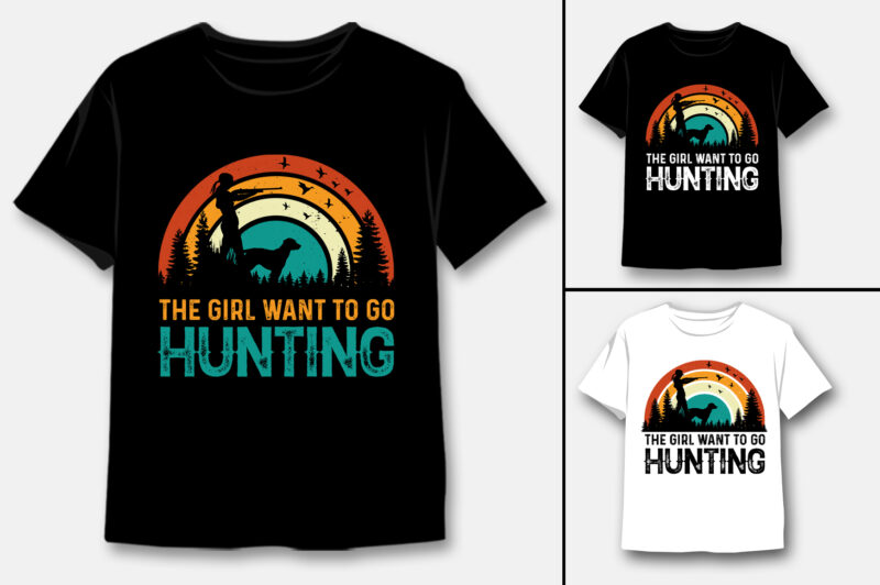 Hunting T-Shirt Design Bundle