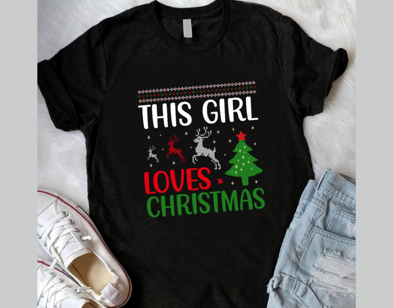 Best Christmas T-Shirt Design, Christmas T-shirt, Christmas T-Shirt Bundle