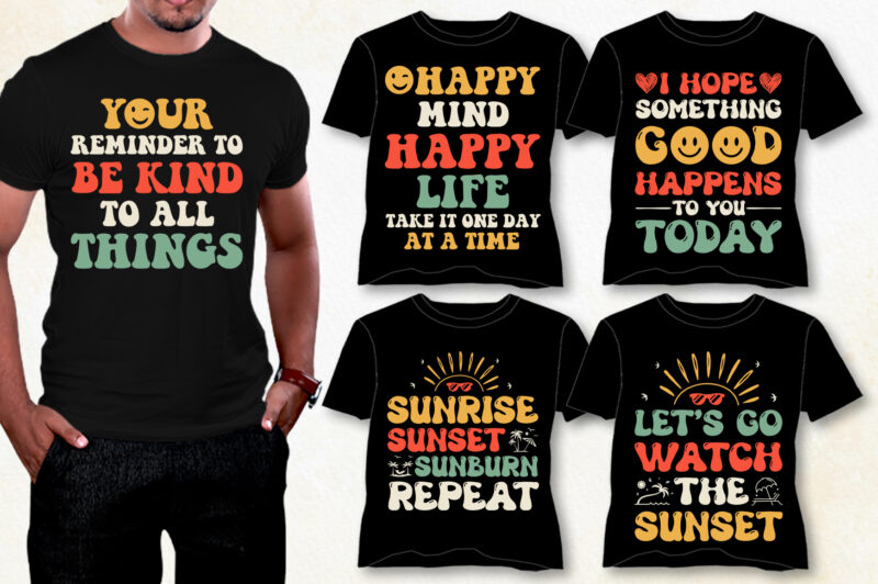 Trendy Pod Best T-Shirt Design Bundle