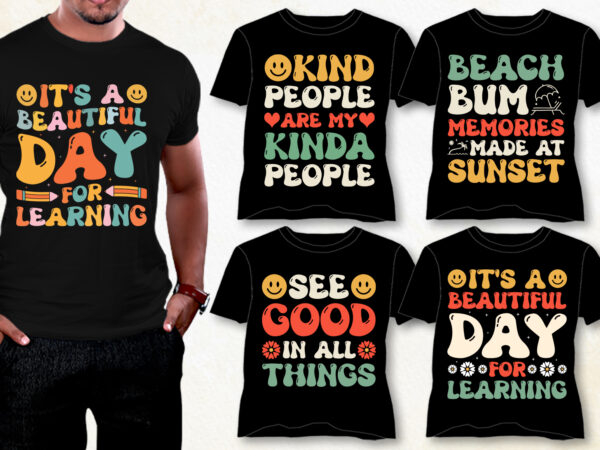 Trendy pod best t-shirt design bundle