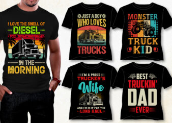 Trucker T-Shirt Design Bundle,old school trucker shirts, custom trucker shirts, semi truck t shirts, trucker shirts amazon, long sleeve trucker shirts, funny truck driver shirts, trucking t-shirts, semi truck t-shirt