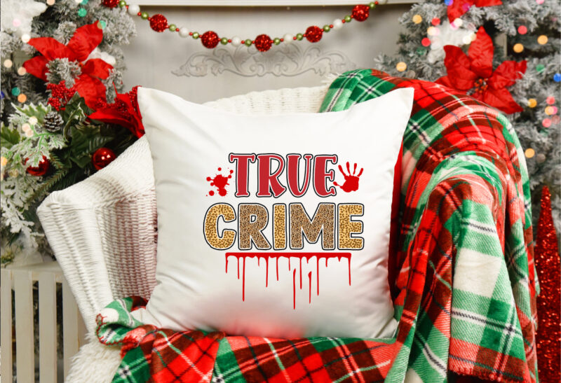 True Crime Sublimation PNG Bundle