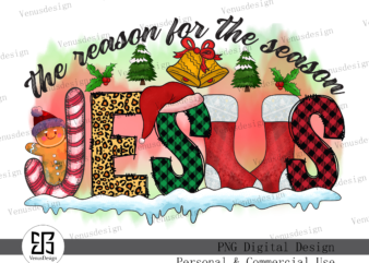 Jesus The Reason For The Season PNG vector clipart