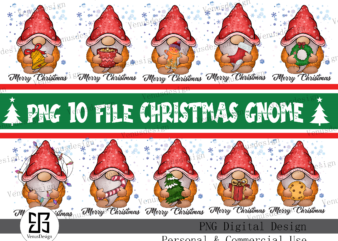 Christmas Gnomes Sublimation Bundle t shirt vector file